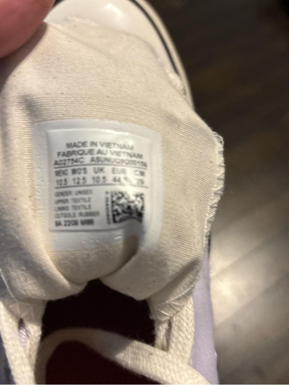 Converse Chuck Taylor All Star High Top Sneakers in Light Lavender - Picture 6 of 8
